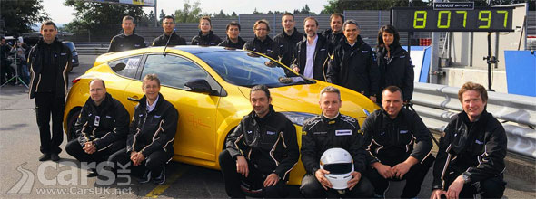 Megane Renaultsport 265 Trophy takes Nurburgring Record