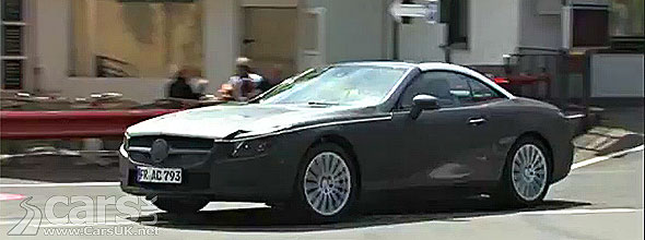 New Mercedes SL 2012 Spy Video
