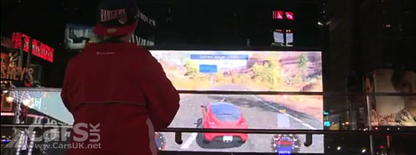 Hyundai Veloster Race Game in Times Square