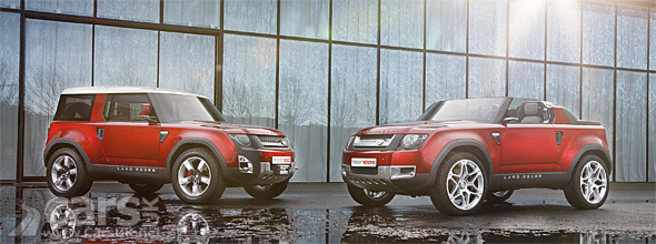 New Land Rover Defender DC 100