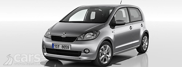 Silver 5-door Skoda Citigo
