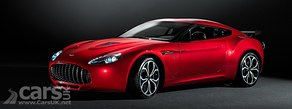 Red Aston Martin V12 Zagato