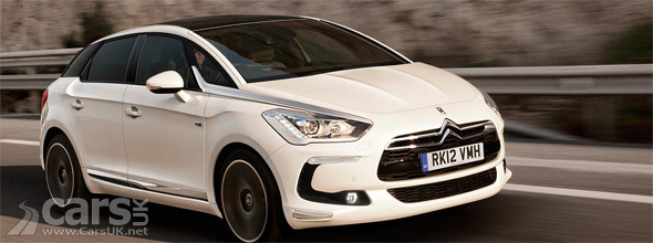 White Citroen DS5 UK