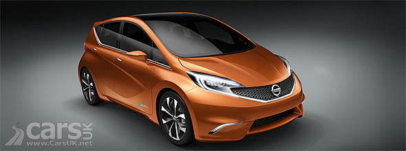 Metallic Orange Nissan Invitation concept