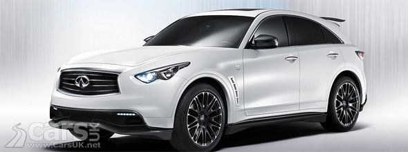 Infiniti FX Sebastian Vettel