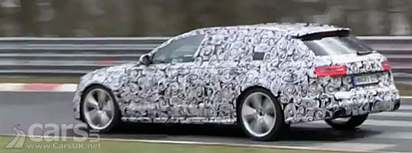 2013 Audi RS6 spy video