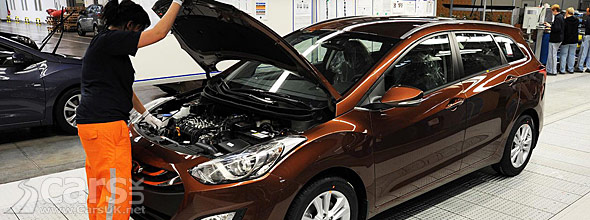 New Hyundai i30 Tourer Production