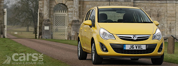 New car sales 2012 - Vauxhall Corsa
