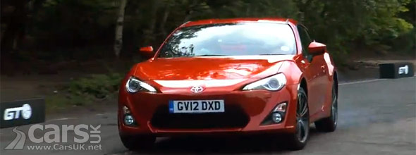 Keiichi Tsuchiya driving Toyota GT86