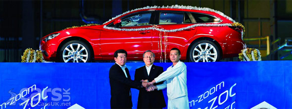 2013 Mazda6 Estate revealed photo