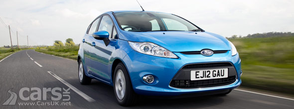 Photo of Blue Ford Fiesta 2012