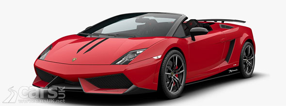 Photo of red 2013 Lamborghini Gallardo Spyder Edizione Tecnica
