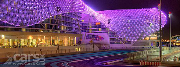 Photo of Grand Prix tack at Abu Dhabi's Yas Marina