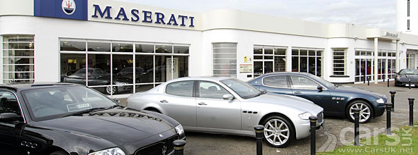 Photo of luxury car dealer