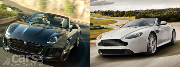 Jaguar F-Type & Aston Martin V8 Vantage Photo