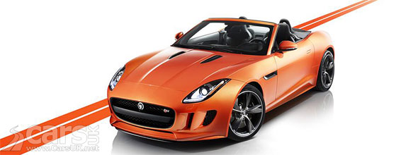 Photo of Jaguar F-Type in Firesand with Black Pack