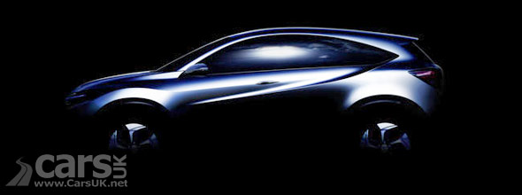 Tease photo of Honda Urban SUV Concept