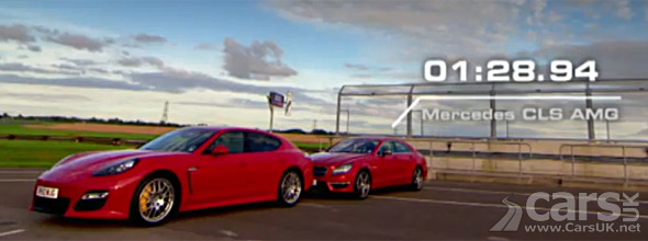 Mercedes CLS63 AMG & Porsche Panamera GTS image