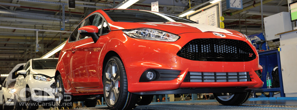 Image of New Ford Fiesta ST production