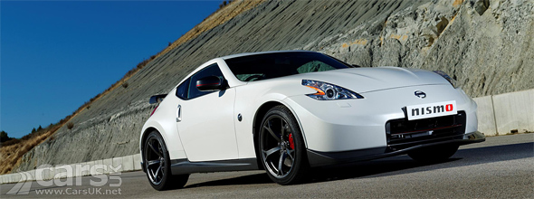 Photo of white Nissan 370Z Nismo for UK & Europe
