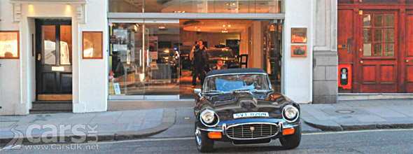 Photo Jaguar E-Type at Stratsone
