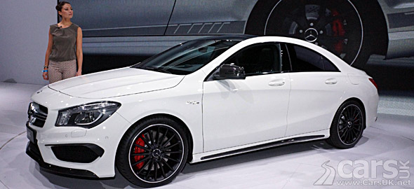 Photo Mercedes CLA45 AMG at New York Auto Show 2013
