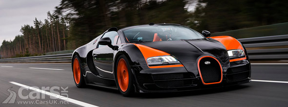 Bugatti Veyron Grand Sport Vitesse setting world speed record
