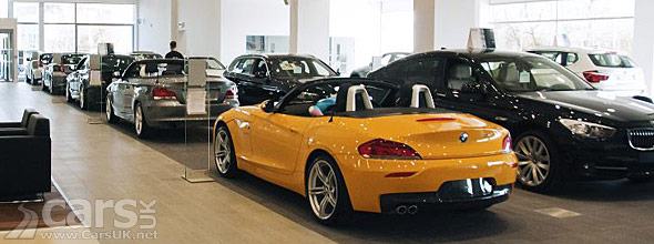 Photo of car showroom