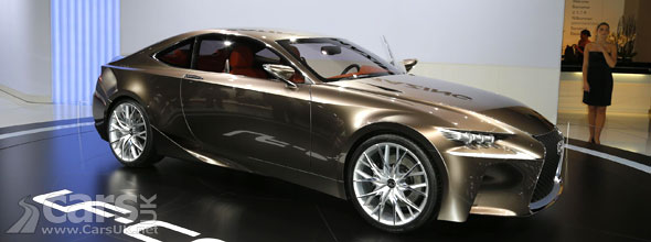 Photo of Lexus LF-CC Coupe Concept at 2012 Paris Motor Show