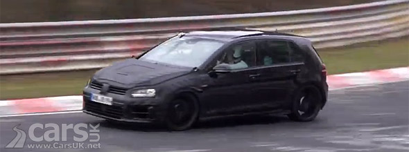2014 VW Golf R Mk 7 spy video still