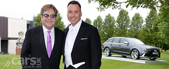 Photo of Audi RS6, Elton John & David Furnish