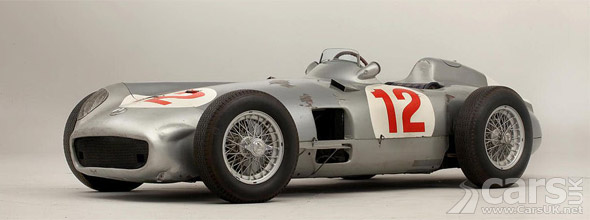 Photo Fangio's 1954 Mercedes W196R F1