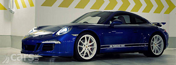 Porsche 911 Carrera 4S Facebook Fans Photo
