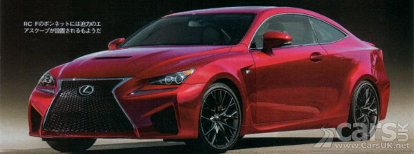 Is this the new Lexus RC F Coupe?