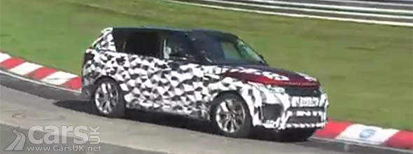 Photo Range Rover Sport RS caught on video at Nurburgring