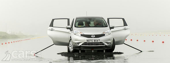 Nissan Note Boat makes splash