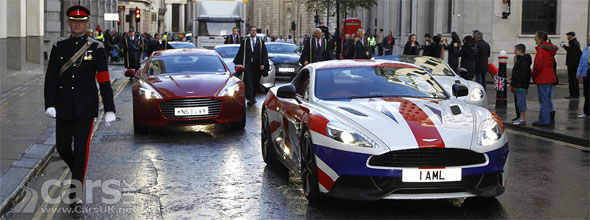 Photo Aston Martin puts on a show for the Lord Mayor