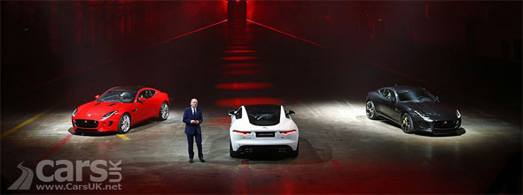 Photo Jaguar F-Type Coupe glitzy L.A. debut 
