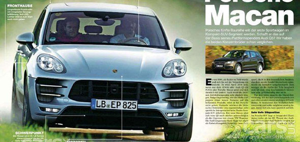 Photo New Porsche Macan leaks out