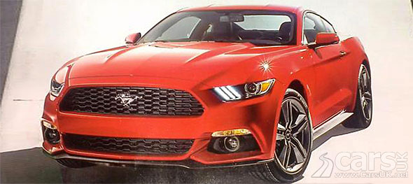 Photo leak new Ford Mustang