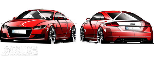 2015 Audi TT teased in design sketches