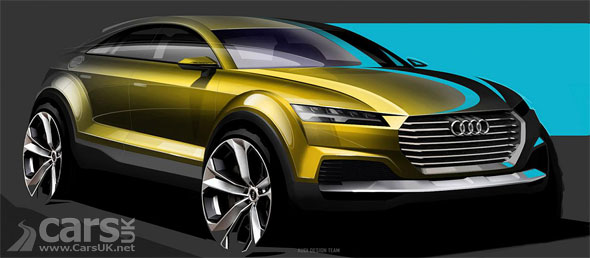 Photo sketch Audi Q4 Concept