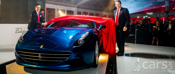 Photo new Ferrari California T UK debut
