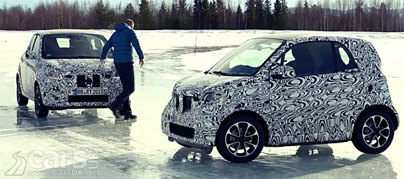 Photo new Smart ForTwo and Smart ForFour Tease