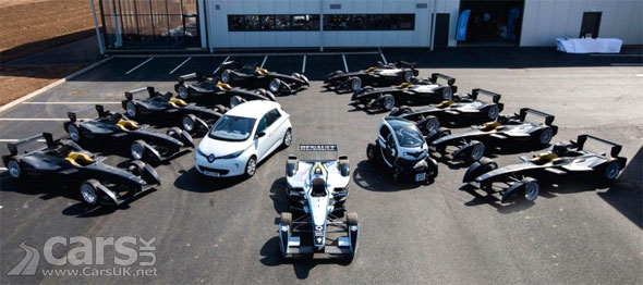 Photo Formula E cars Donnington