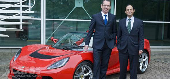 Photo Lotus CEO Jean-Marc Gales