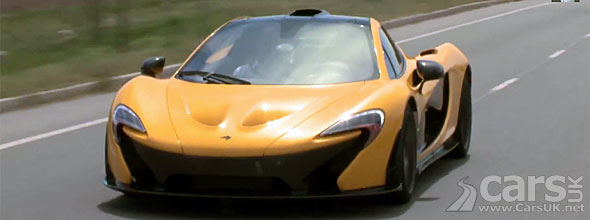 Photo Jay Leno McLaren P1