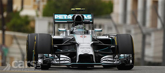 Photo Nico Rosberg pole Monaco F1 2014
