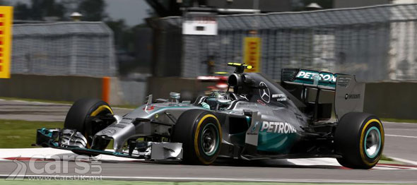 Photo Rosberg take pole for Mercedes Canada F1 2014