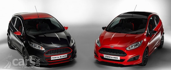 Photo ord Fiesta Zetec S Red and Black Edition